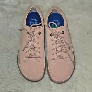 BIRKENSTOCK Honnef Women Low soft  Pink Sueded Leather Size 7.5